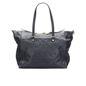 Louis Vuitton Navy Empreinte Leather Lumineuse PM Bag , Monogram